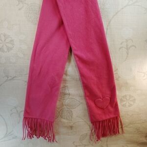 GAP Pink Scarf with Heart Detail